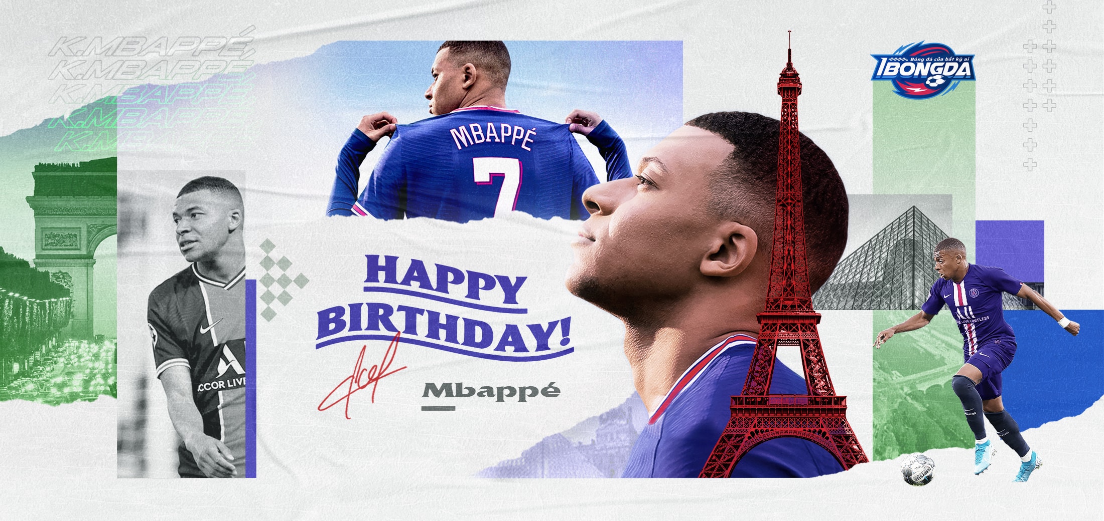 Chúc mừng sinh nhật Kylian Mbappe